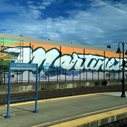 Amtrak - Martinez - Mural art