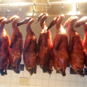 Din Ho Chinese BBQ - Hanging ducks for the Beijing Duck platter! - Barbeque Near Me - Austin, Texas Din Ho Chinese BBQ - Hanging ducks for the Beijing Duck platter! - Barbeque Near Me - Austin, Texas