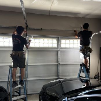 Best Buy Garage Doors - Installing new tension spring - Garage Door Services Near Me
