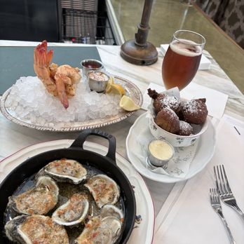 State of Grace - Wood-fired oysters, crab hush puppies and shrimp cocktail - Southern Near Me - Houston, Texas State of Grace - Wood-fired oysters, crab hush puppies and shrimp cocktail - Southern Near Me - Houston, Texas