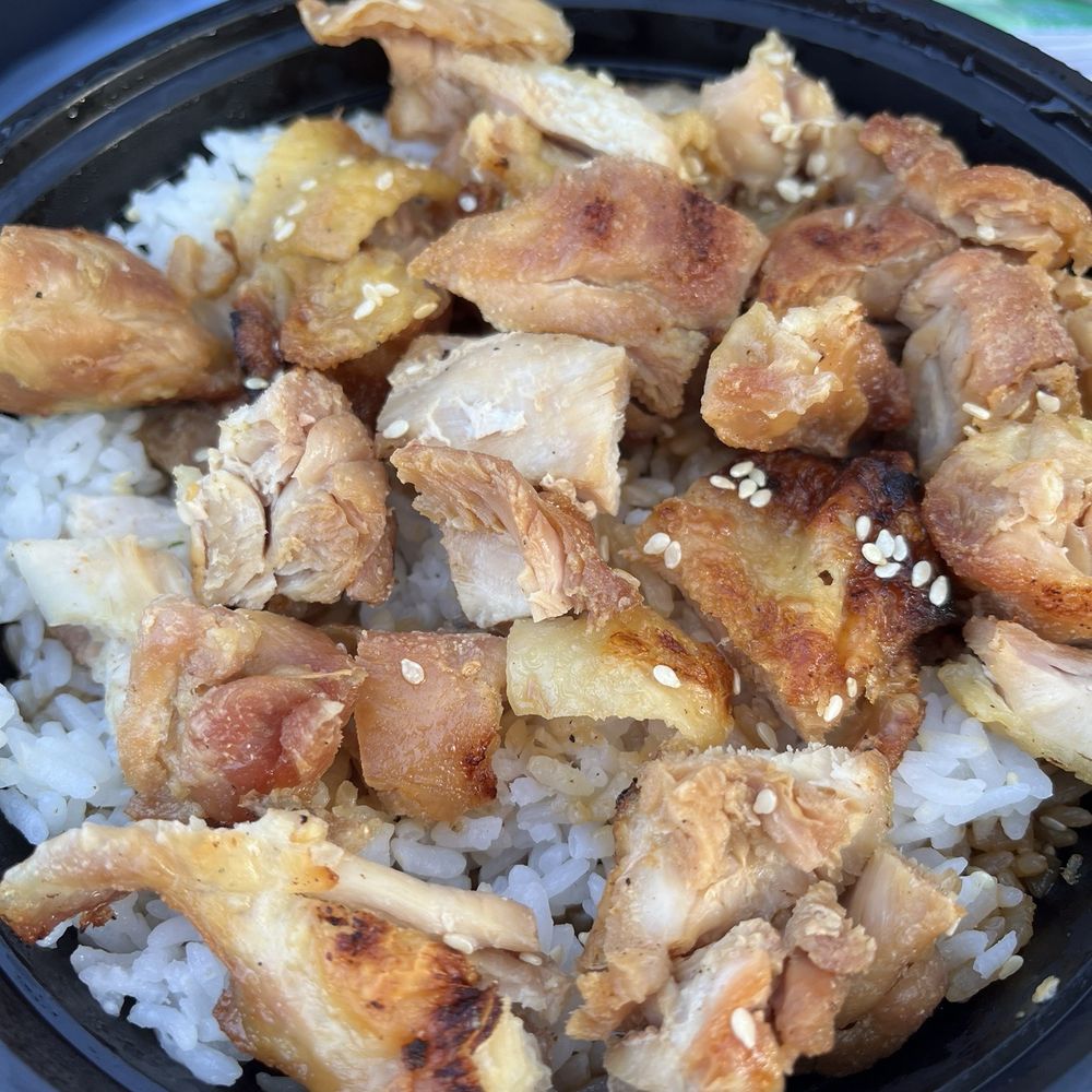 Fish King - Chicken Teriyaki Bowl. Cooked fresh and it's really good. - Seafood Markets Near Me - Glendale, California