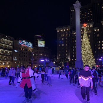 Holiday Ice Rink In Union Square - Friday nite ice skating - Skating Rinks Near Me - San Francisco, California Holiday Ice Rink In Union Square - Friday nite ice skating - Skating Rinks Near Me - San Francisco, California