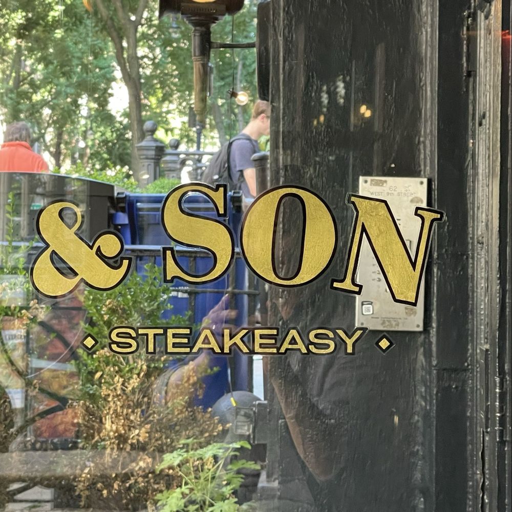 & Son Steakeasy - Speakeasies Near Me - New York, New York