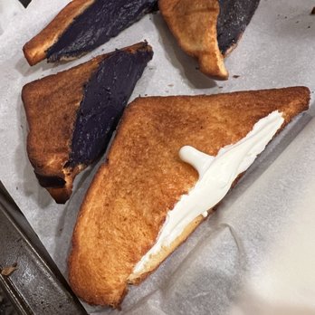 85°C Bakery Cafe-Arrowhead Ranch - Fried their Milk Toast and filled with my own homemade ube custard and whipped cream. - Bakeries Near Me - Glendale, Arizona