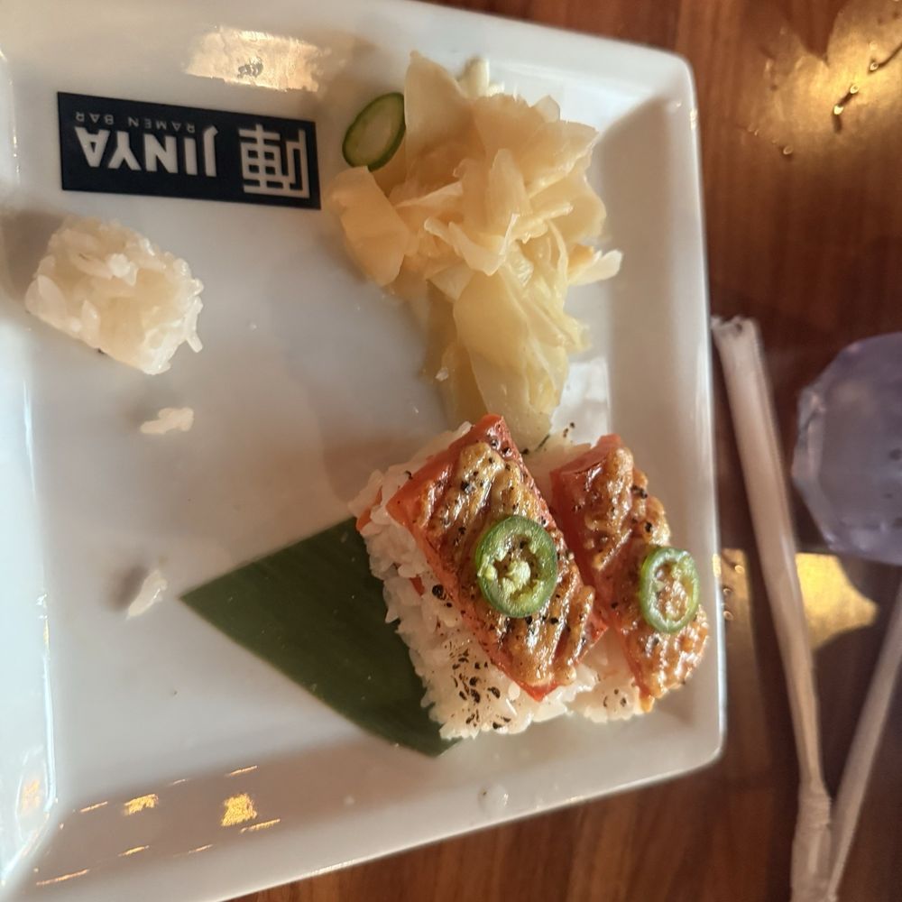 JINYA Ramen Bar - Alpharetta - Crispy Rice with Spicy Tuna* - Ramen Near Me - Alpharetta, Georgia JINYA Ramen Bar - Alpharetta - Crispy Rice with Spicy Tuna* - Ramen Near Me - Alpharetta, Georgia