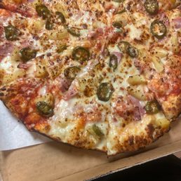 a pizza in a box