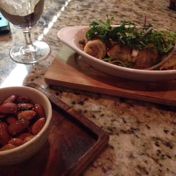 Oakleys Bistro - Duck confit almonds and Tennessee Eggrolls - New American Near Me - Indianapolis, Indiana