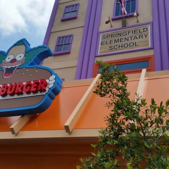 Krusty Burger - Burgers Near Me - Universal City, California Krusty Burger - Burgers Near Me - Universal City, California