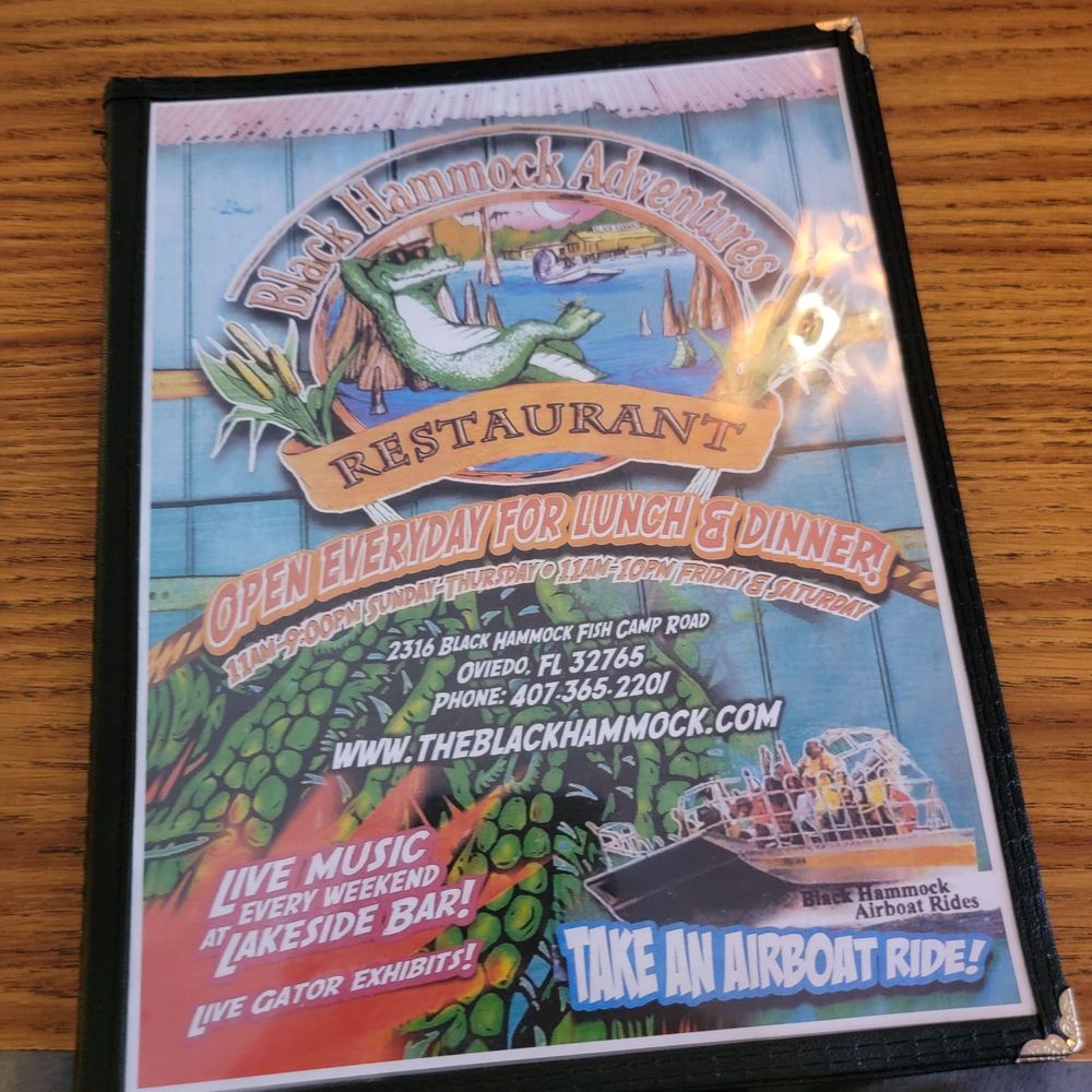 Menu cover