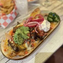Rio nachos w/steak
