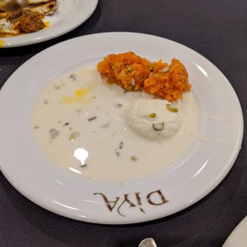 Diya Bistro - Good carrot Halwa and yummy raas Malai - Indian Near Me - Ashburn, Virginia