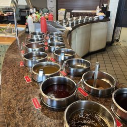 Mongolian Fire Grill - Sauce selection