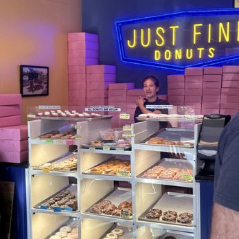 Just Fine Donuts - Display - Donuts Near Me - Alexandria, Virginia Just Fine Donuts - Display - Donuts Near Me - Alexandria, Virginia