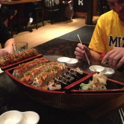 Geisha Sushi Bar - After a Mizzou football game.