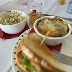 13 Brix Cider Bistro - French Onion Soup, Club sandwich, Mac and Cheese!