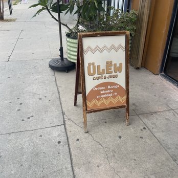 Ulew Coffee & Juice - Sign outside the mini mall - Coffee & Tea Near Me - Los Angeles, California Ulew Coffee & Juice - Sign outside the mini mall - Coffee & Tea Near Me - Los Angeles, California
