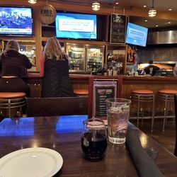 Fire Works Pizza - Inside bar area seating