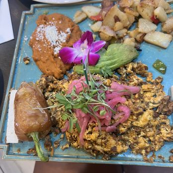 The Brunch Spot - Chorizo and eggs - Breakfast & Brunch Near Me - Hemet, California