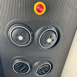 Ulsterbus - Stop button and air vent
