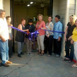 Shely Pack Dancers - Shely with Billy Elliot star JP Viernes cutting the ribbon of her new studio.
