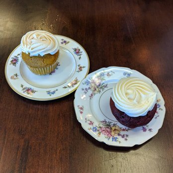 Ida's Too! - Pumpkin and Red Velvet. Seriously the best cupcakes I've had. - Bakeries Near Me - Bend, Oregon