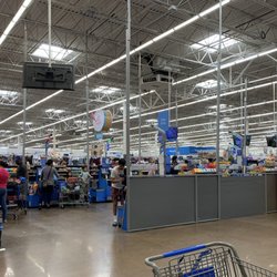 Walmart Supercenter - Self checkout area