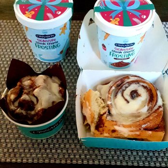 Cinnabon - @food_explore_travel_adventure Center of the Roll, Original Cinnamon Roll - Bakeries Near Me - San Ysidro, California Cinnabon - @food_explore_travel_adventure Center of the Roll, Original Cinnamon Roll - Bakeries Near Me - San Ysidro, California