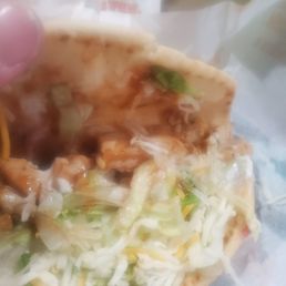 Chicken chalupa not beef Chicken chalupa not beef
