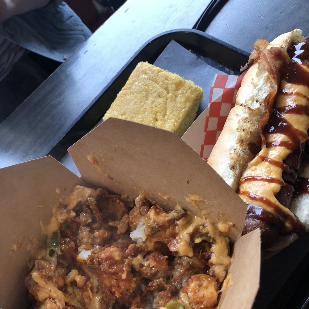 Boneheads BBQ - Hot dog and tots - Southern Near Me - Halifax, Nova Scotia