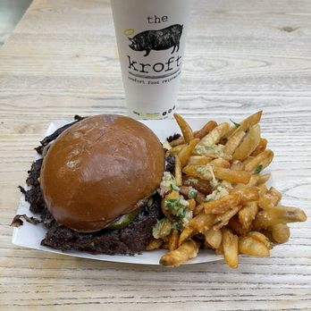 The Kroft - Wagyu Smash Burger, Garlic Truffle Fries - Burgers Near Me - Rancho Cucamonga, California
