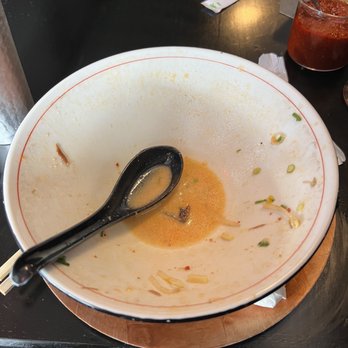 Ramen Champ - What was left of my ramen - Ramen Near Me - San Jose, California Ramen Champ - What was left of my ramen - Ramen Near Me - San Jose, California