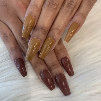 Jojo Nails - Gel-X in Medium coffin - Nail Salons Near Me - Glendora, California Jojo Nails - Gel-X in Medium coffin - Nail Salons Near Me - Glendora, California