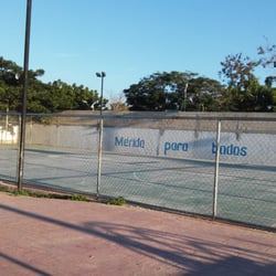 Parque Maayel Nicte - Cancha de básquet y fut