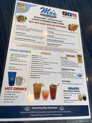 Menu photo 1 Mo's Seafood & Chowder Astoria, OR Menu photo 1 Mo's Seafood & Chowder Astoria, OR