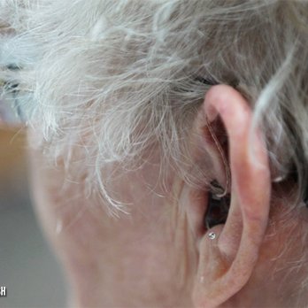 Big Horn Basin Hearing - Can you spot the rechargeable hearing aid and custom earmold this patient is wearing? - Audiologist Near Me - Cody, Wyoming