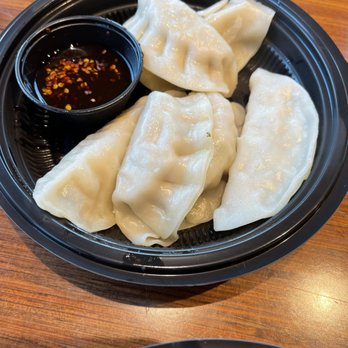 Noodles and Company - a plate of dumplings with dipping sauce - Noodles Near Me - Elgin, Illinois