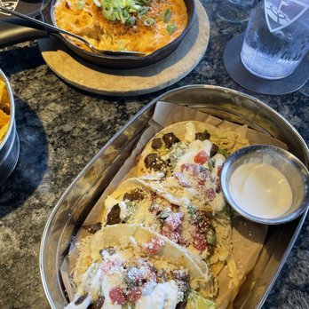 Topgolf - Steak tacos & Buffalo chicken dip - Golf Near Me - Schaumburg, Illinois Topgolf - Steak tacos & Buffalo chicken dip - Golf Near Me - Schaumburg, Illinois