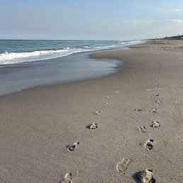 Nice beach near the hotel