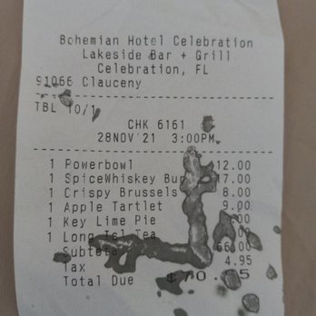 The Inn at Celebration - Meal...yucky for the lack of a better phrase - Hotels Near Me - Celebration, Florida The Inn at Celebration - Meal...yucky for the lack of a better phrase - Hotels Near Me - Celebration, Florida