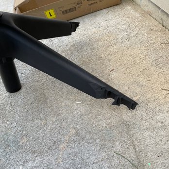 Cross Country Movers - Broken chair - Movers Near Me