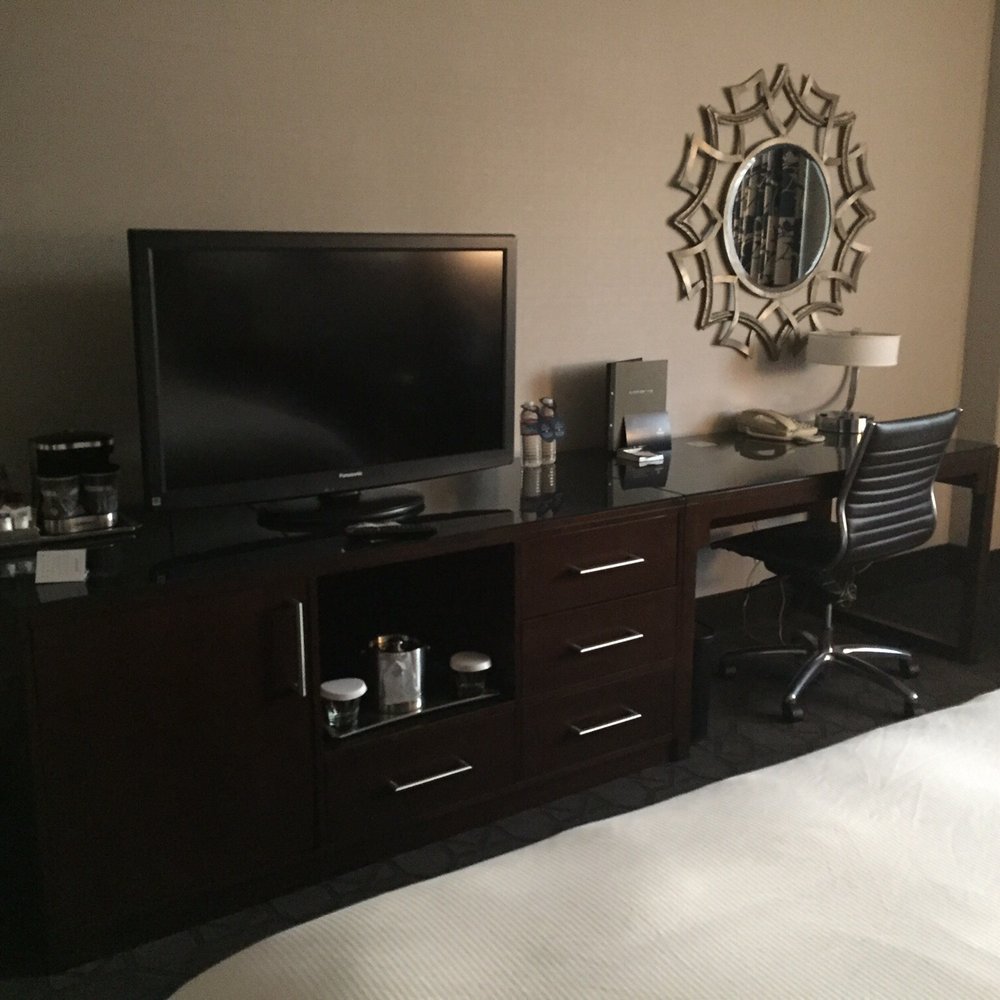 Hilton Concord - Lovey little set up here with a mini fridge also! - Hotels Near Me - Concord, California