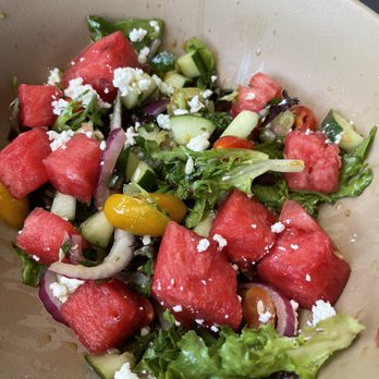 The Leaning Pear - Watermelon salad - Sandwiches Near Me - Wimberley, Texas The Leaning Pear - Watermelon salad - Sandwiches Near Me - Wimberley, Texas