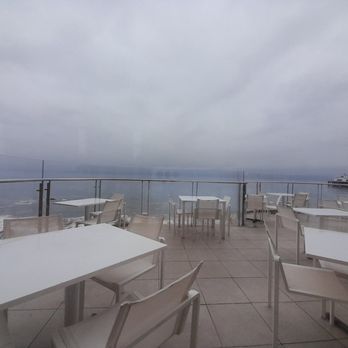 Carbon Beach Club - Balcony this morning (closed) - New American Near Me - Malibu, California Carbon Beach Club - Balcony this morning (closed) - New American Near Me - Malibu, California