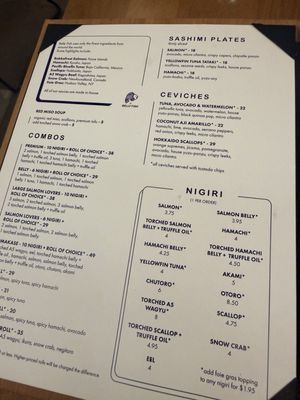 Menu photo 4 Belly Fish Miami, FL Menu photo 4 Belly Fish Miami, FL