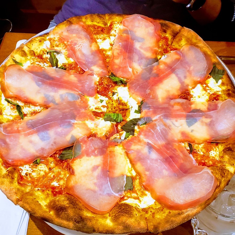 Nick's Pizza - Prosciutto pizza - Italian Near Me - New York, New York Nick's Pizza - Prosciutto pizza - Italian Near Me - New York, New York