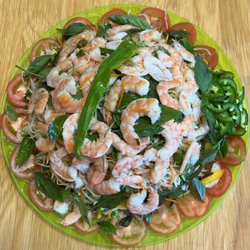 Cozy Kitchen - Papaya Shrimp Salad