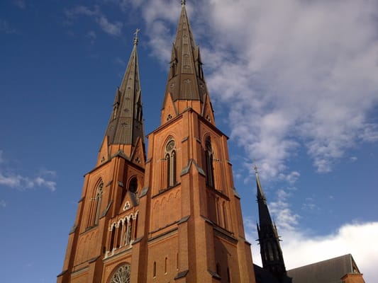 Uppsala Cathedral by null