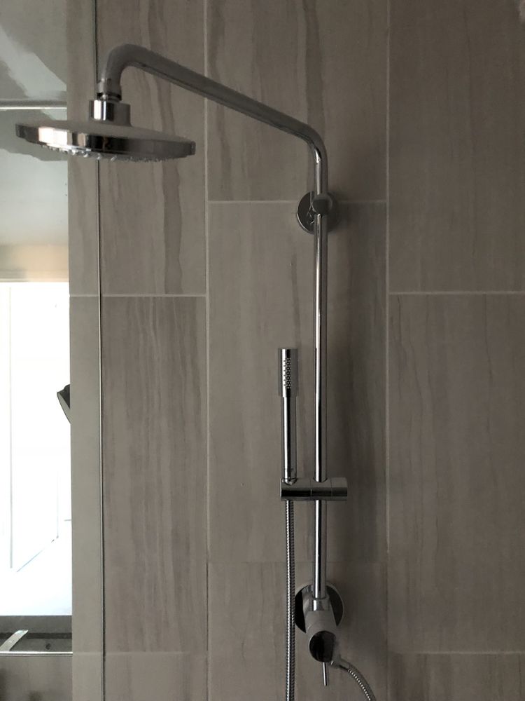 Slide of plumbing service