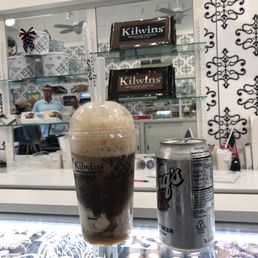 Root beer praline float! Root beer praline float!