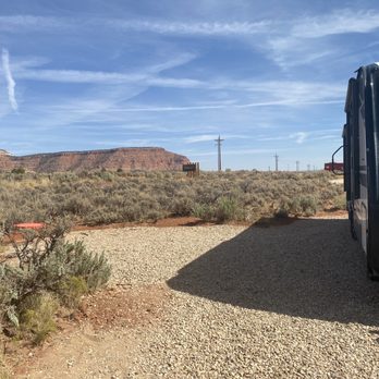Dark Sky RV Campground - Layout provides a private enclave blocked by your trailer and vehicle - RV Parks Near Me - Kanab, Utah